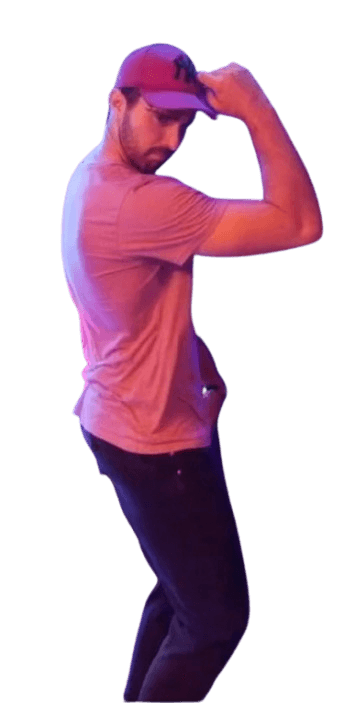 Oren Levy in a dance pose